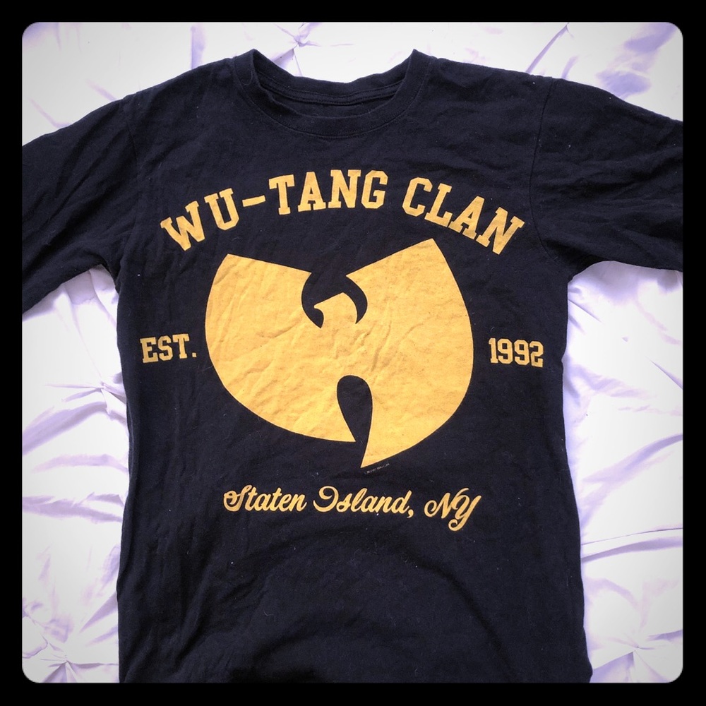 wu-tang clan shirt!